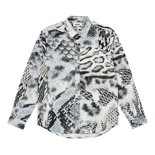 

Рубашка animal print shirt 'grey' Palace, серый