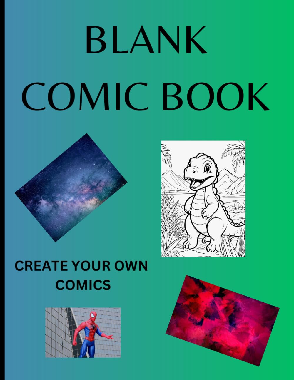 

Blank Comic Book : Variety Templates for Kids, Notebook with Blank Comic Templates: Create your own Comic Book (Independently published)