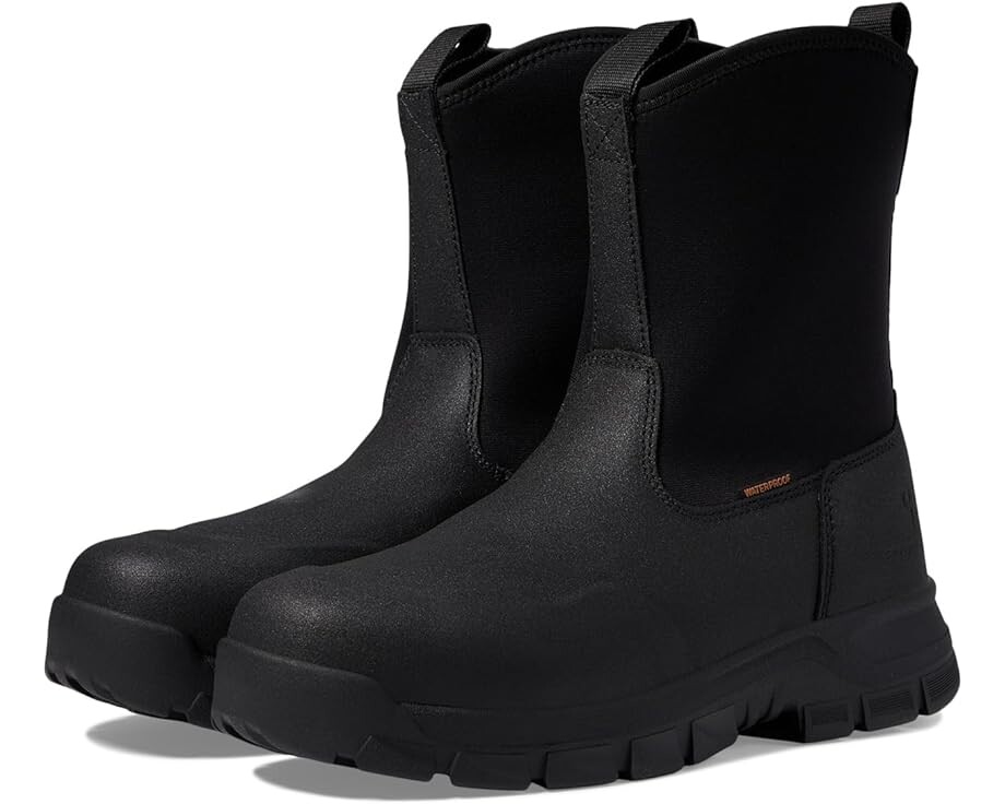 

Ботинки Carhartt Kentwood WP 9" Steel Toe Wellington, цвет Black Coated Leather