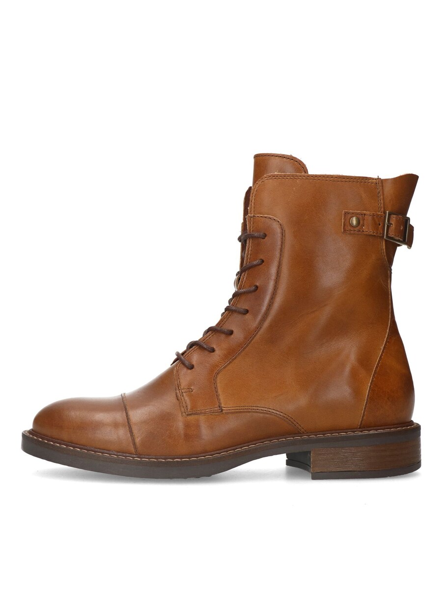 Ботильоны на шнуровке MANFIELD Lace-Up Ankle Boots, коричневый — фото 2