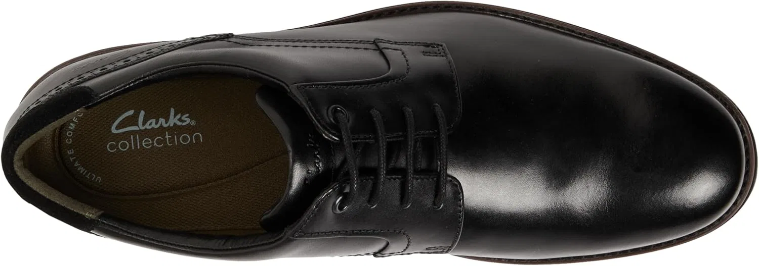 Мужские туфли Clarks Emmet Plain, Beeswax Leather — фото 3