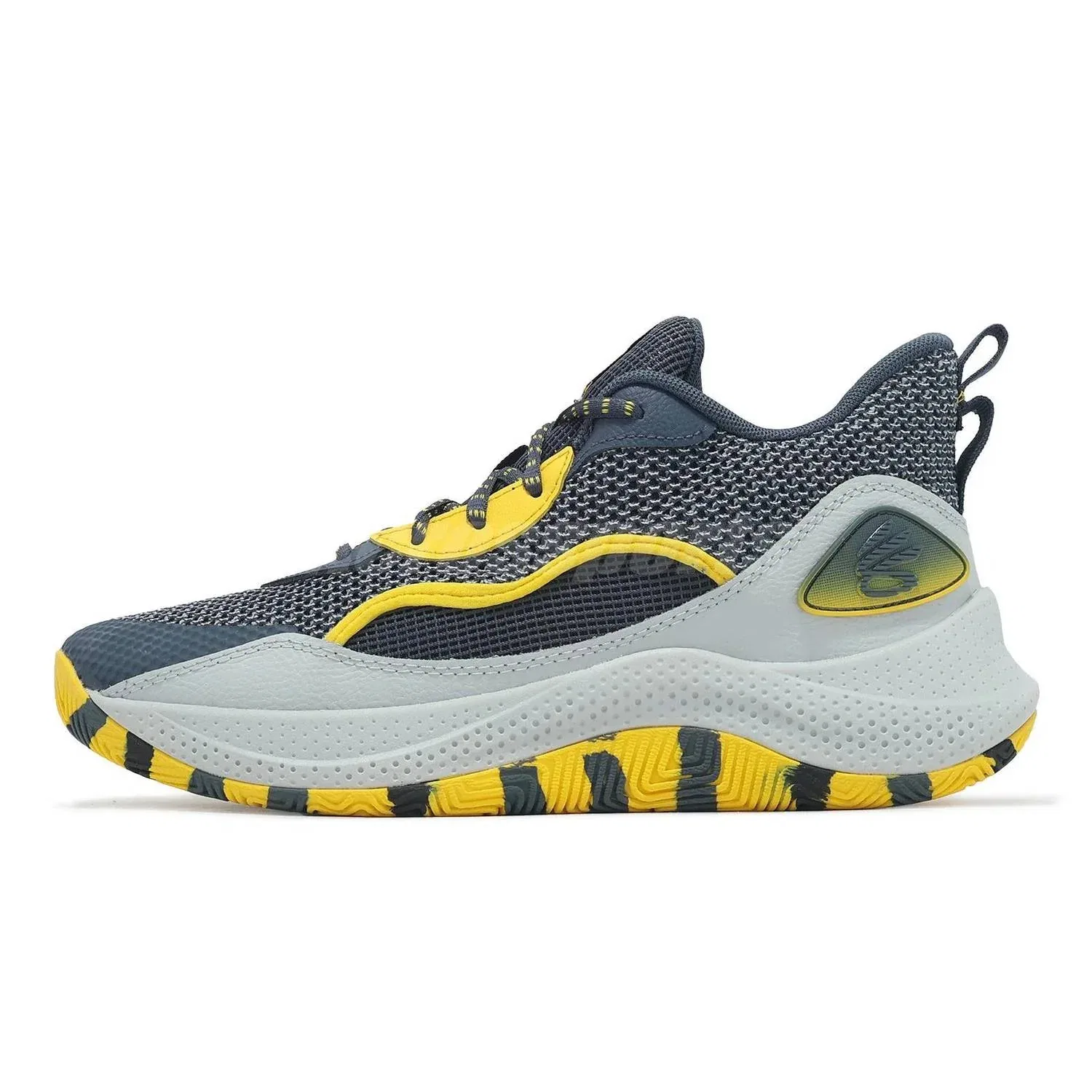 Under Armour Мужские баскетбольные кроссовки Curry 3Z24 серо-желтого цвета — фото 3