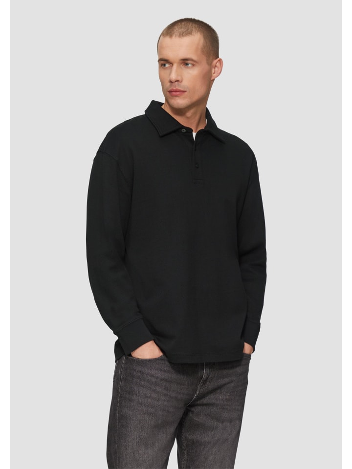 

Футболка s.Oliver Polo-Shirt langarm, черный