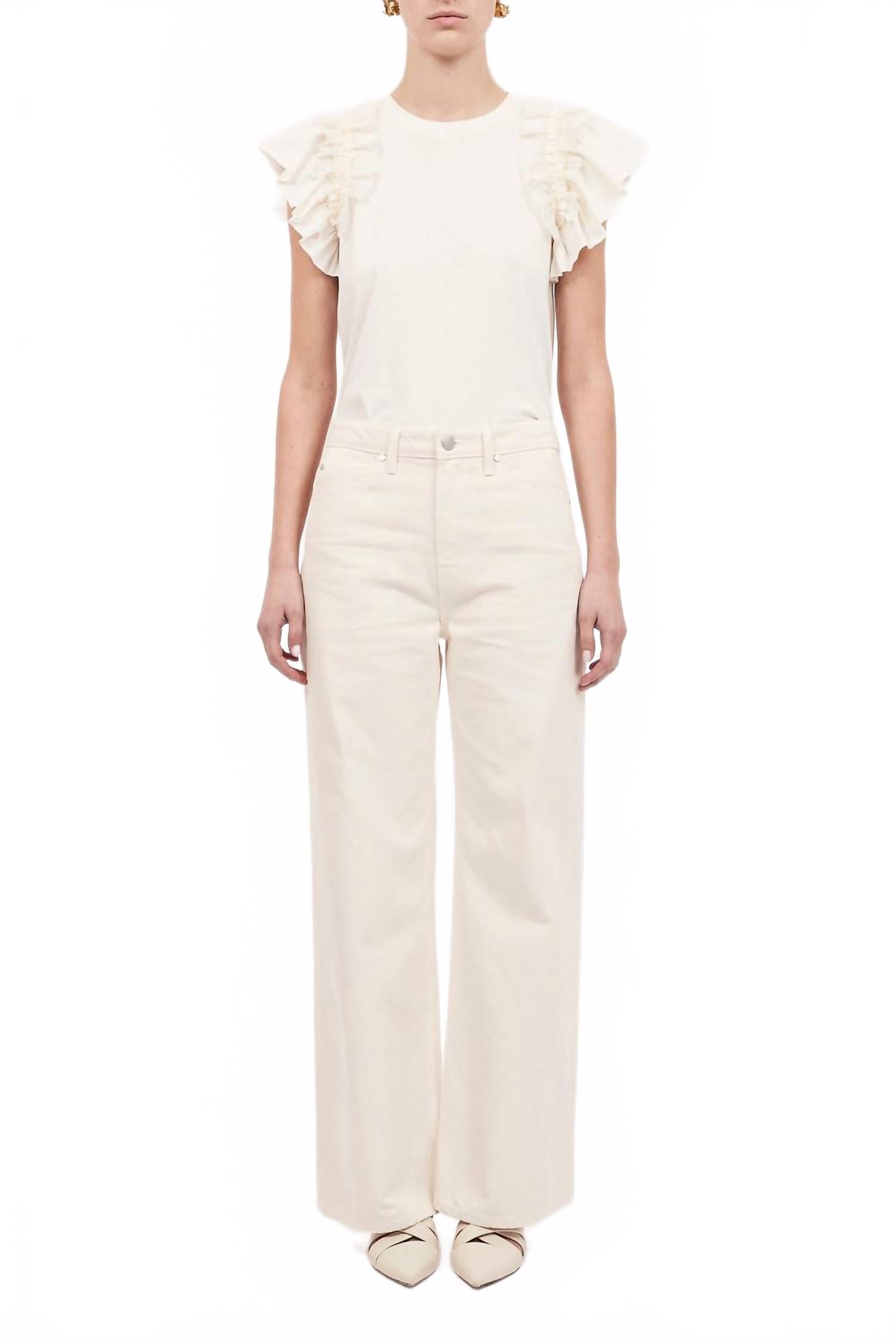

Джинсы Willow Jean In Cowrie Ulla Johnson, Cowrie