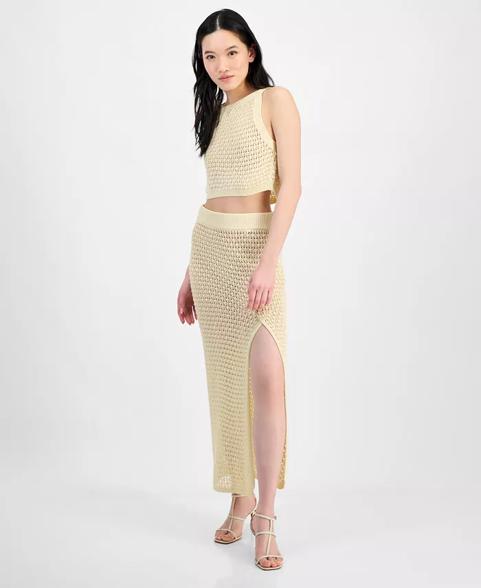 

Женская юбка крючком GUESS, белый