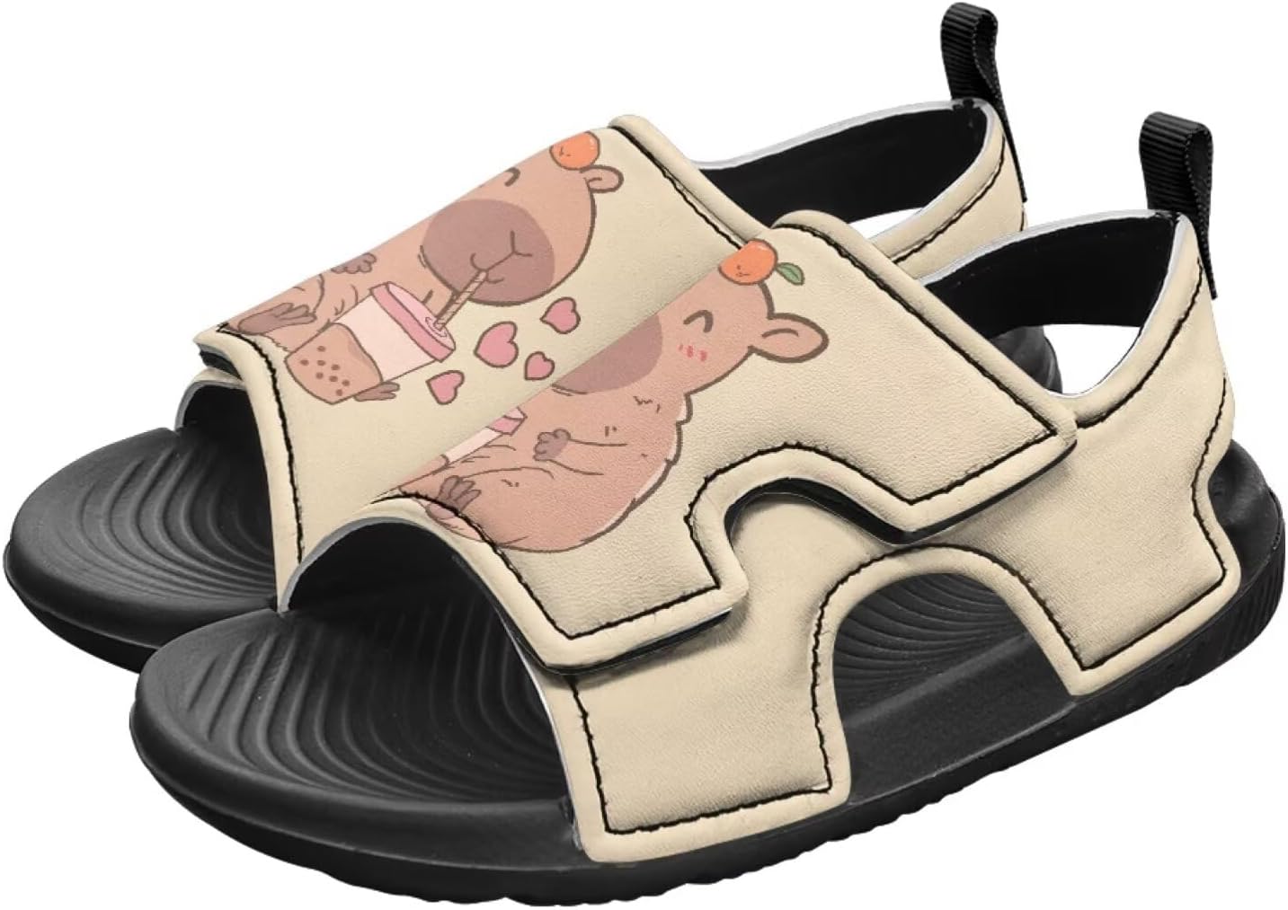 

Детские походные сандалии Летние пляжные спортивные сандалии Обувь для воды Открытый носок Летние спортивные сандалии для малышей/детей младшего возраста/старших детей Cugasmaru, Capybara