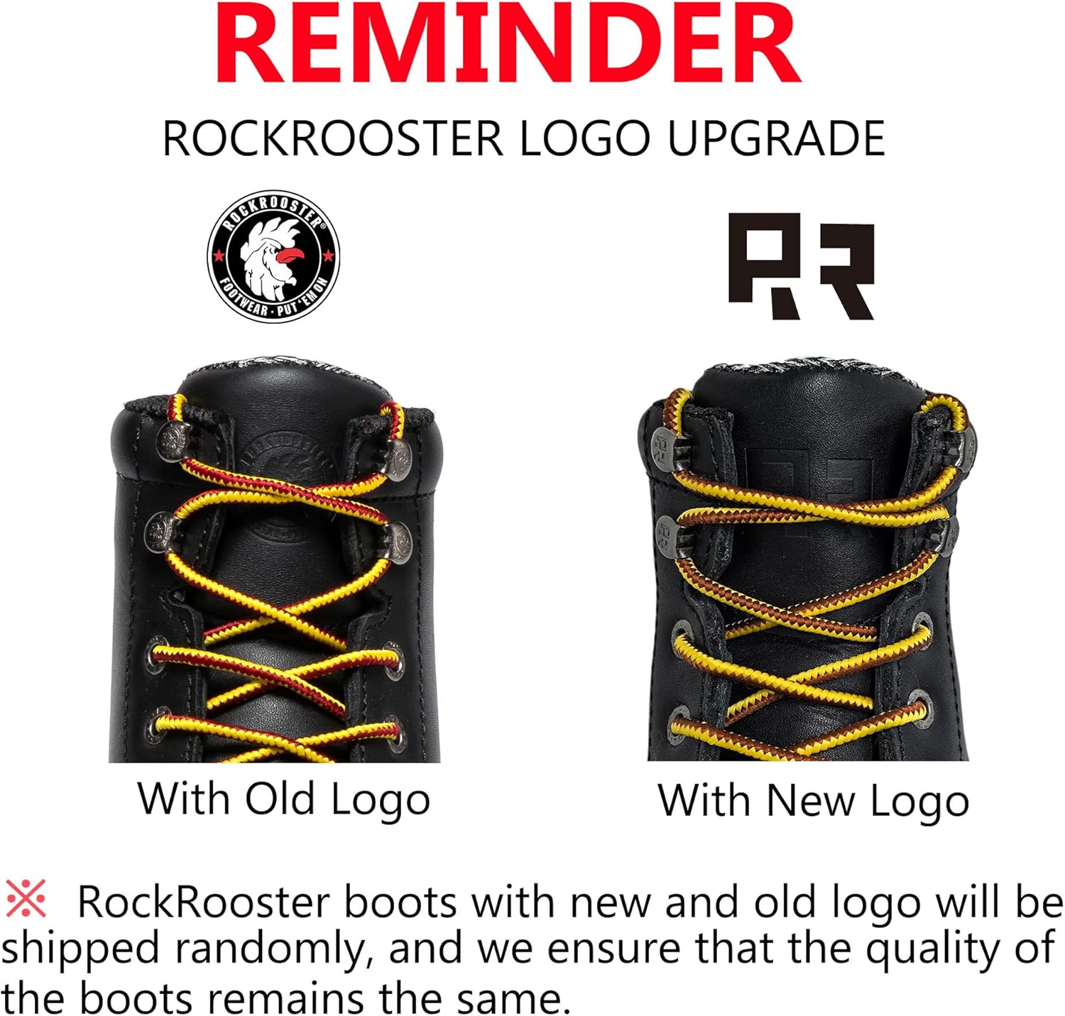 Мужские ботинки ROCKROOSTER с черным стальным носком, 15 см, кожаный, с клиновидной подошвой, защитная обувь для строительства и тяжелых работ SAP2301-ST — фото 3