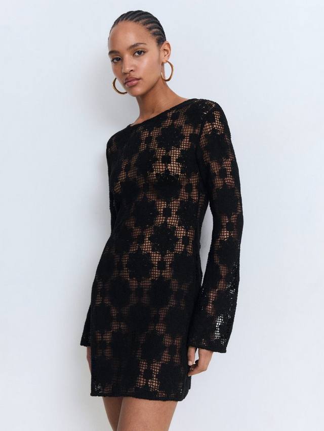 

Кроп-платье Cranky Crochet Mango, Black