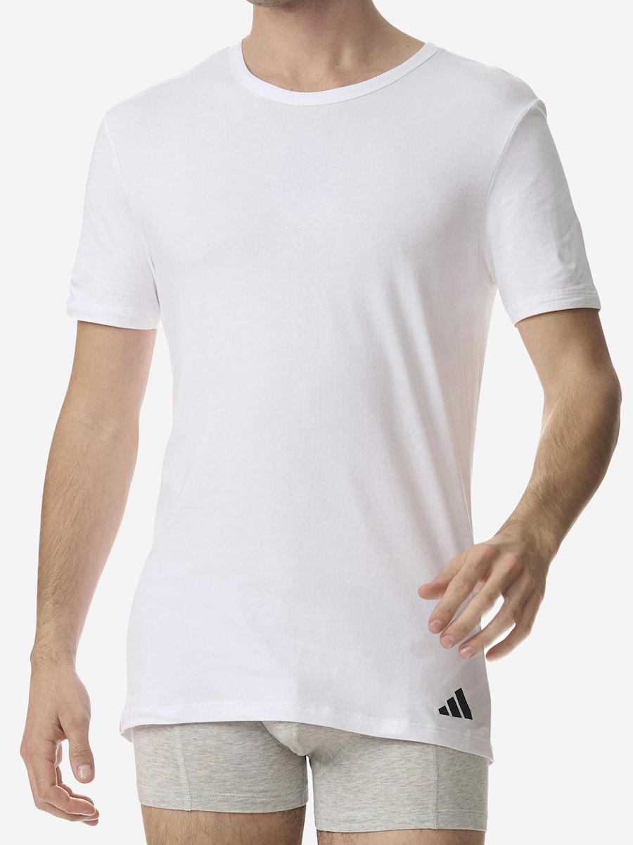 Нижняя рубашка ADIDAS SPORTSWEAR Active Flex Cotton, белый — фото 3