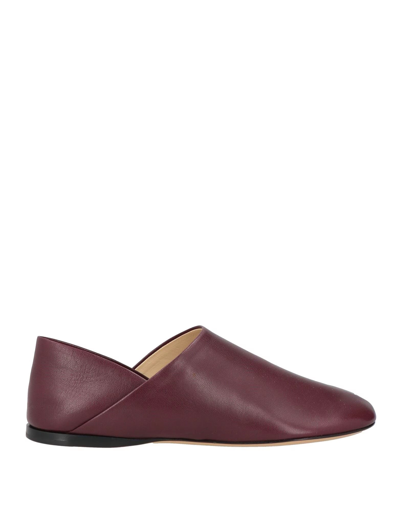 Лоферы Loewe, бордовый