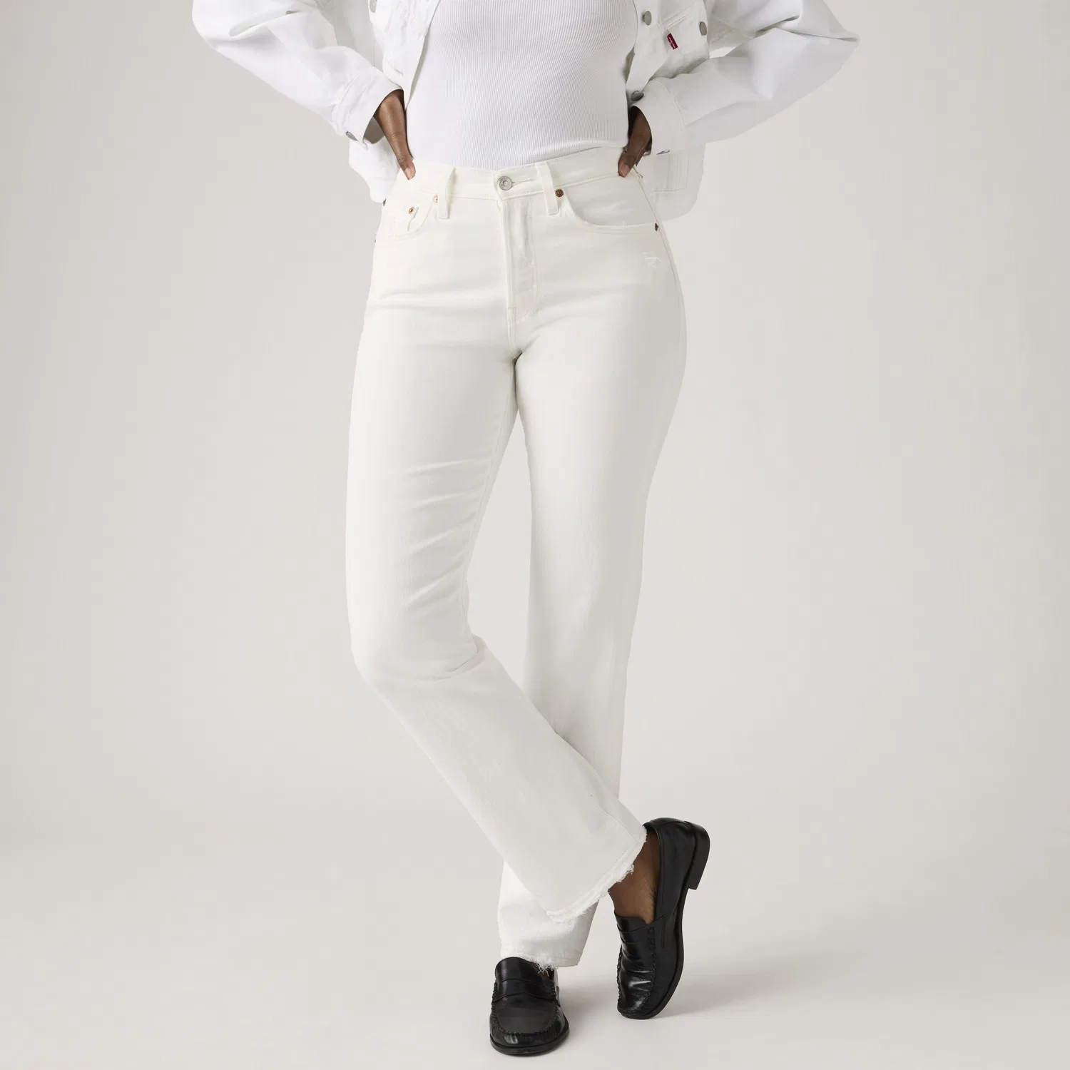 Женские джинсы 501 Curve Levi's, White — фото 2