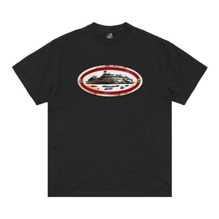 

Футболка Corteiz Rusty Alcatraz Tee New Blank, черный