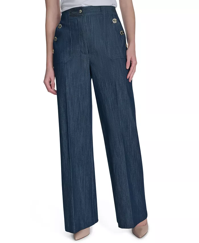

Женские джинсовые брюки-клеш Sailor Pants Tommy Hilfiger, синий