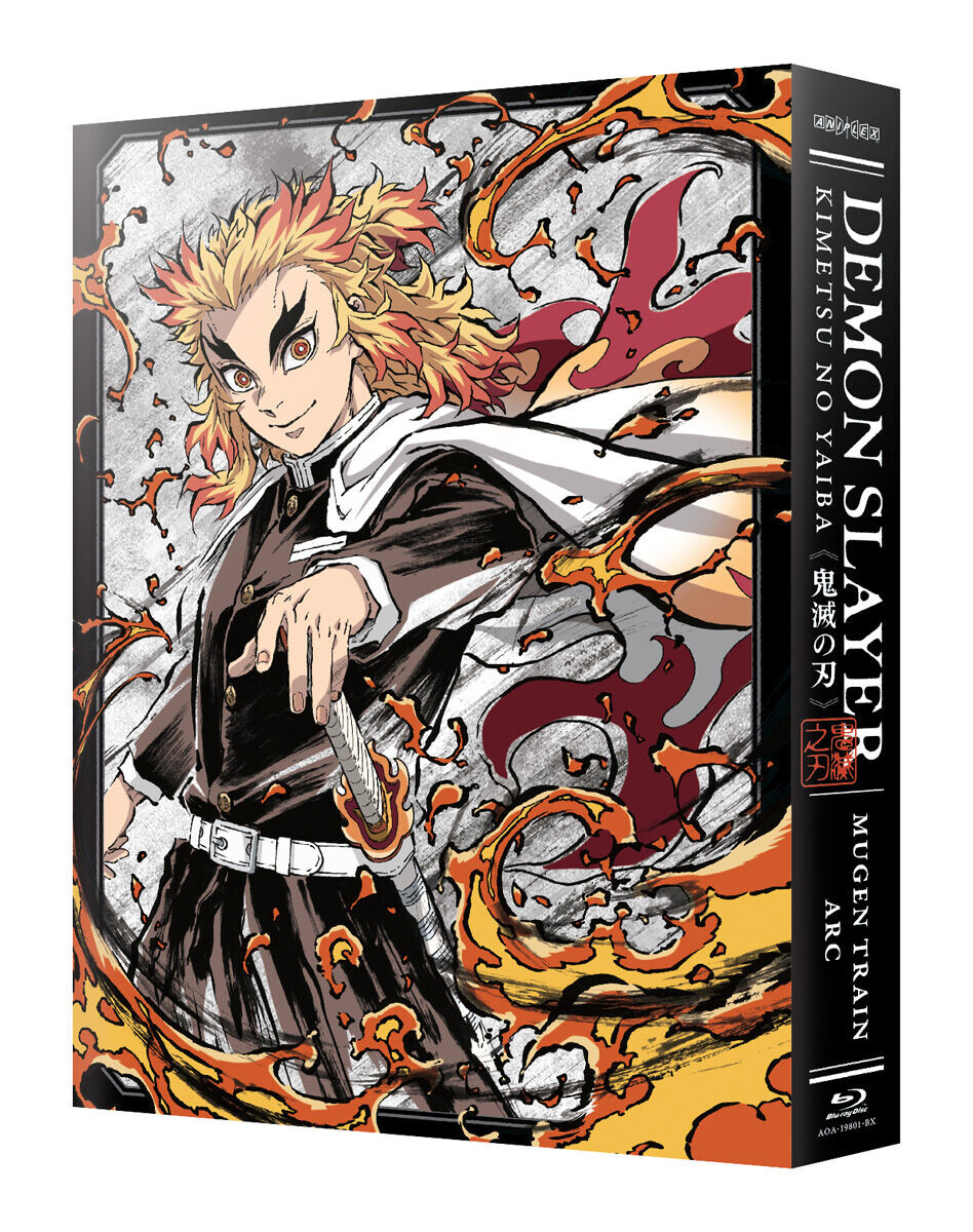 

Blu-Ray диск Demon Slayer Kimetsu no Yaiba Mugen Train Arc Limited Edition Blu-ray