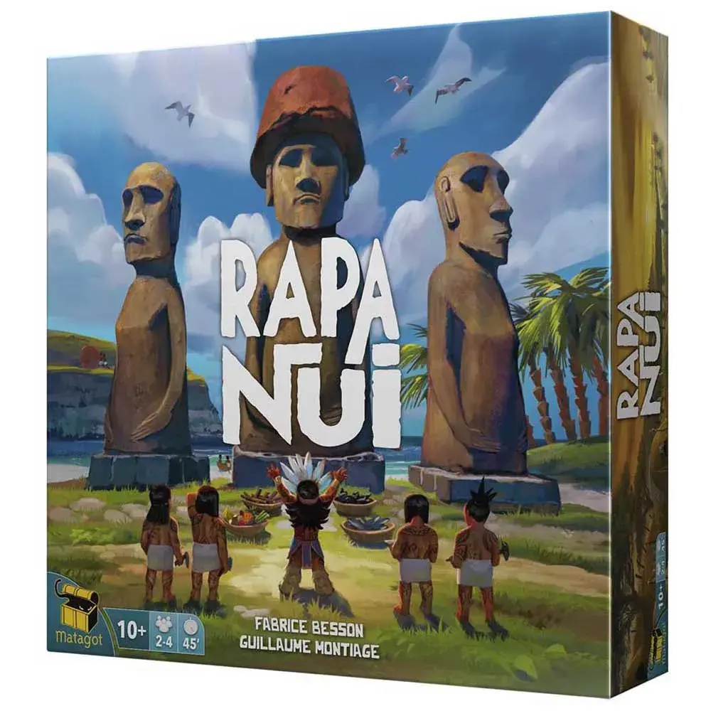 

Детская настольная игра Asmodee Rapa Nui, мультиколор