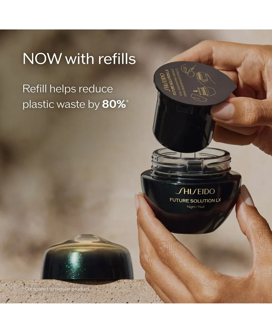Shiseido Сменный блок крема для полной регенерации кожи Future Solution LX, 1,7 унции — фото 3