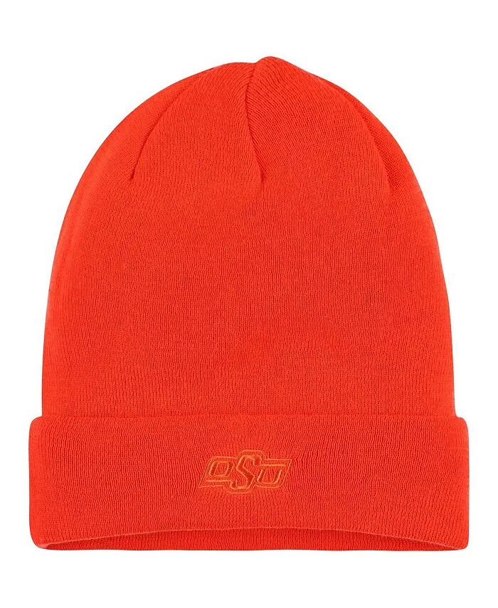 

Мужская оранжевая вязаная шапка Oklahoma State Cowboys Tonal с манжетами Nike