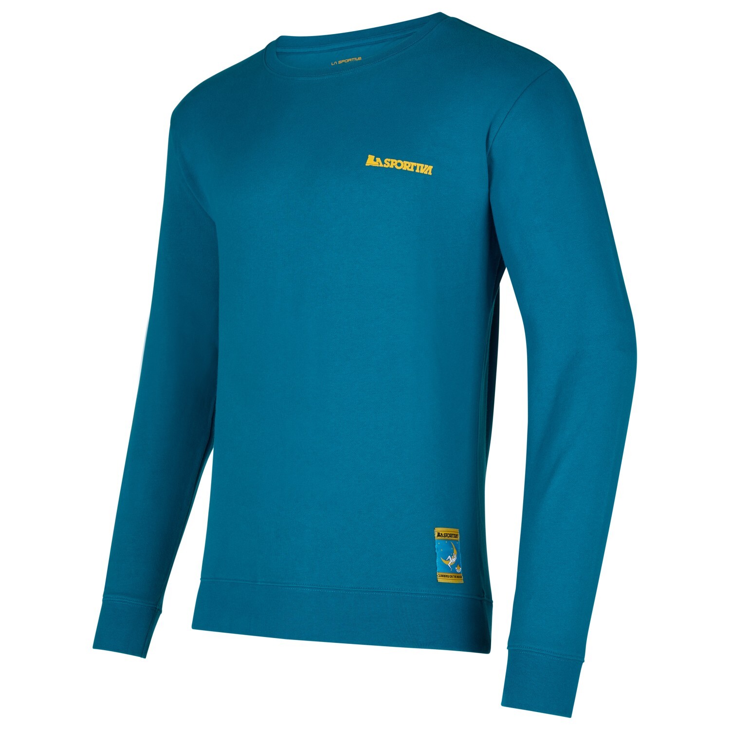 

Пуловер La Sportiva Climbing On The Moon, цвет Turchese/Giallo