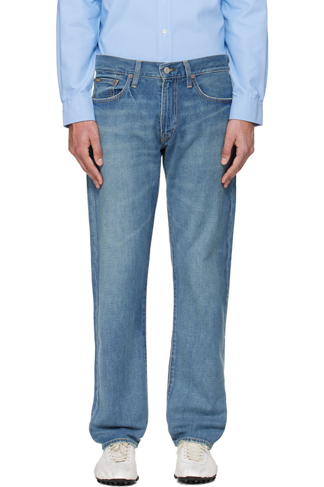

Polo Ralph Lauren Синие джинсы из плотной джинсовой ткани 3х1