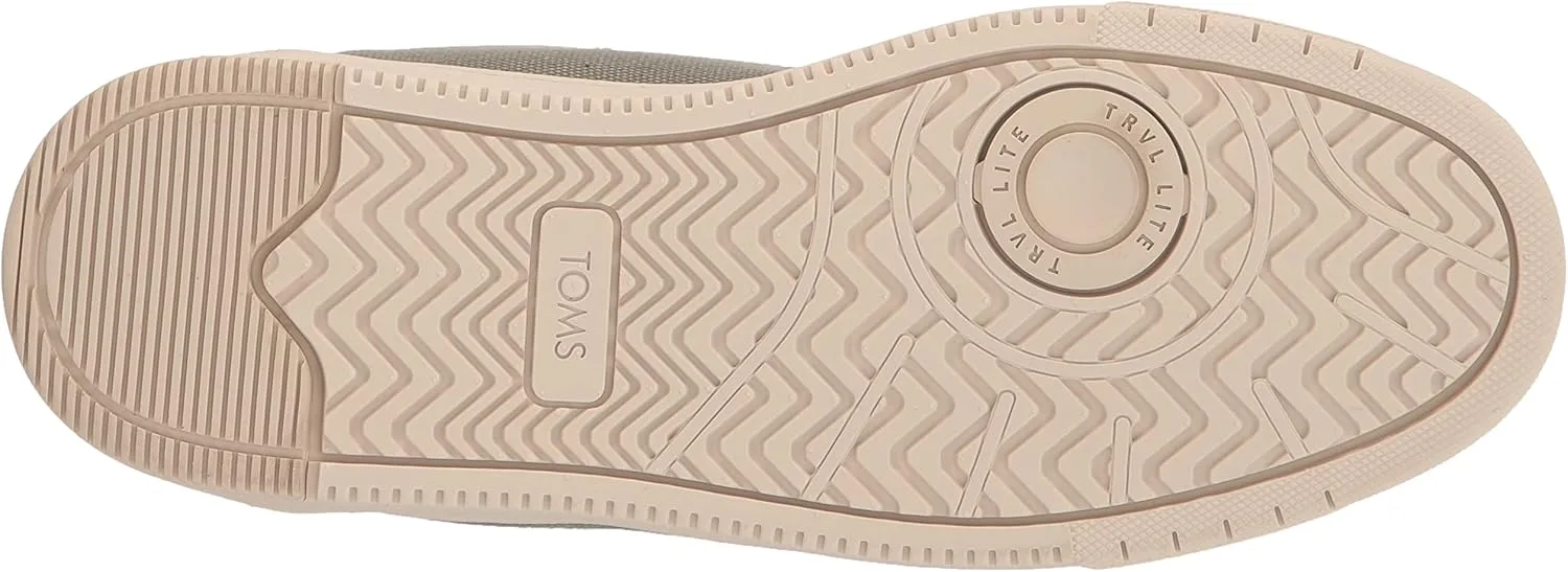 Мужские повседневные кроссовки TOMS Travel Lite Low на шнуровке - черные — фото 4