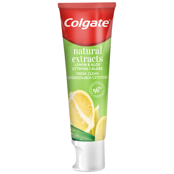 

Зубная паста с фтором, 75 мл Colgate Natural extracts lemon aloe