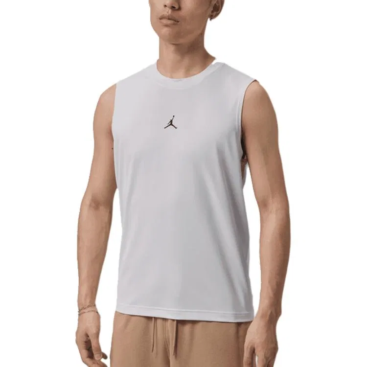Майка мужская белая crew neck moderate straight fit Jordan, White