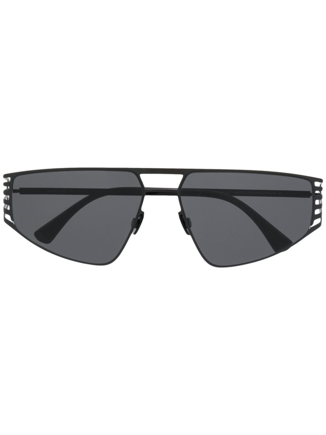 

Mykita солнцезащитные очки Studio в массивной оправе, черный