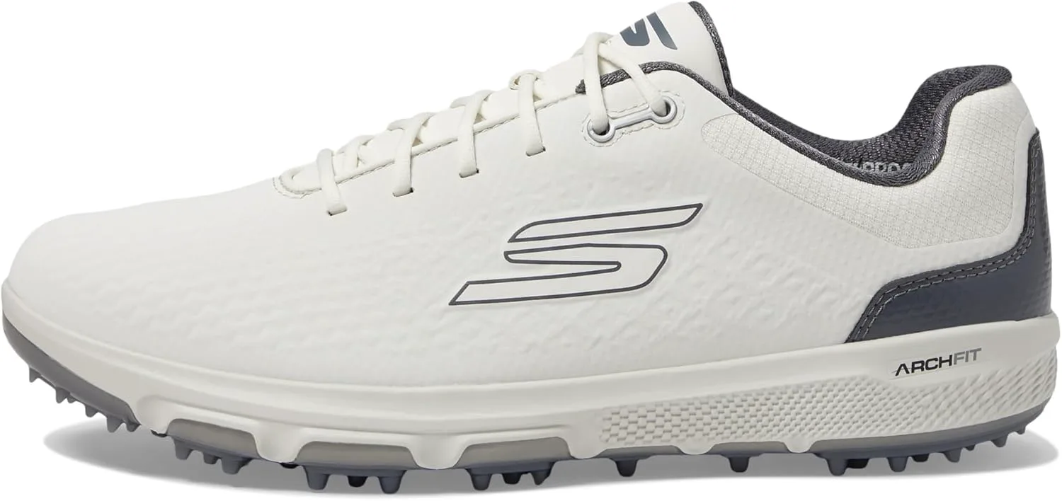 Мужские водонепроницаемые гольф-туфли Skechers Pro 6, от белого — фото 2