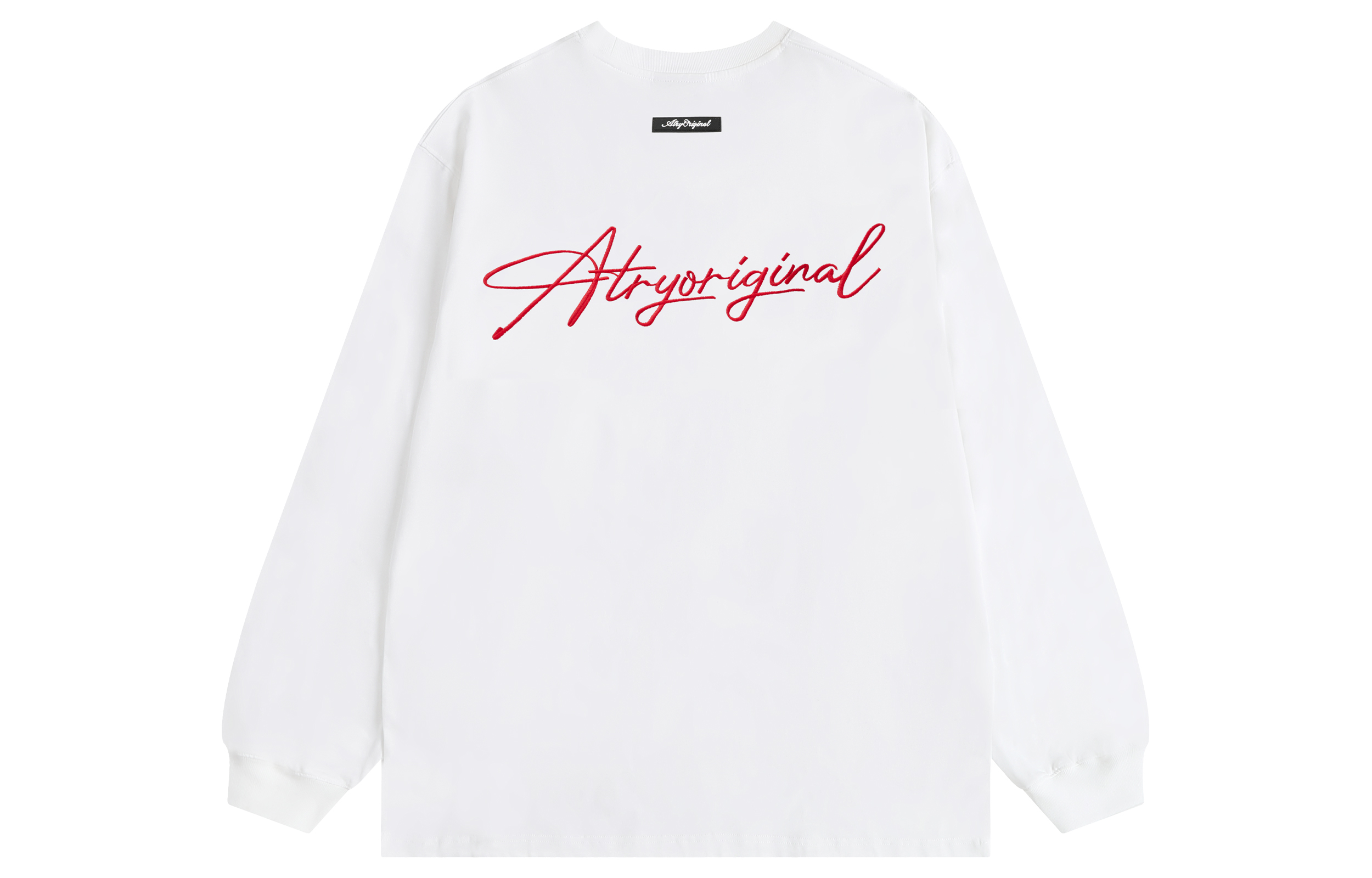 

Футболка с цветочным логотипом Unisex Atry, белый (красный) long-sleeved