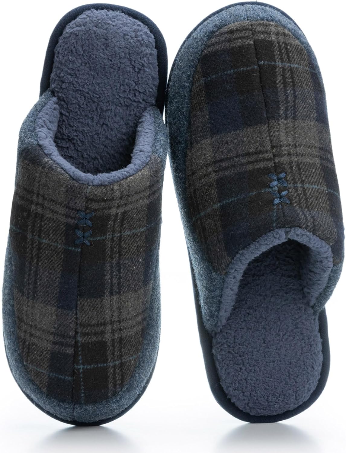 

Мужские двухцветные домашние тапочки с эффектом памяти, уютные и теплые, легкие для дома и улицы, подарок для мужчин, его, папы Goewy, серый