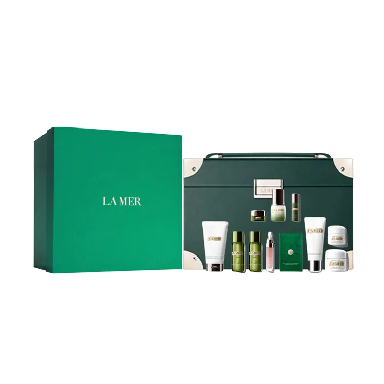 LA MER Набор для ухода за кожей Miracle Chest, увлажняющий, 11 предметов, подарок на день рождения маме, 11-Piece Set A