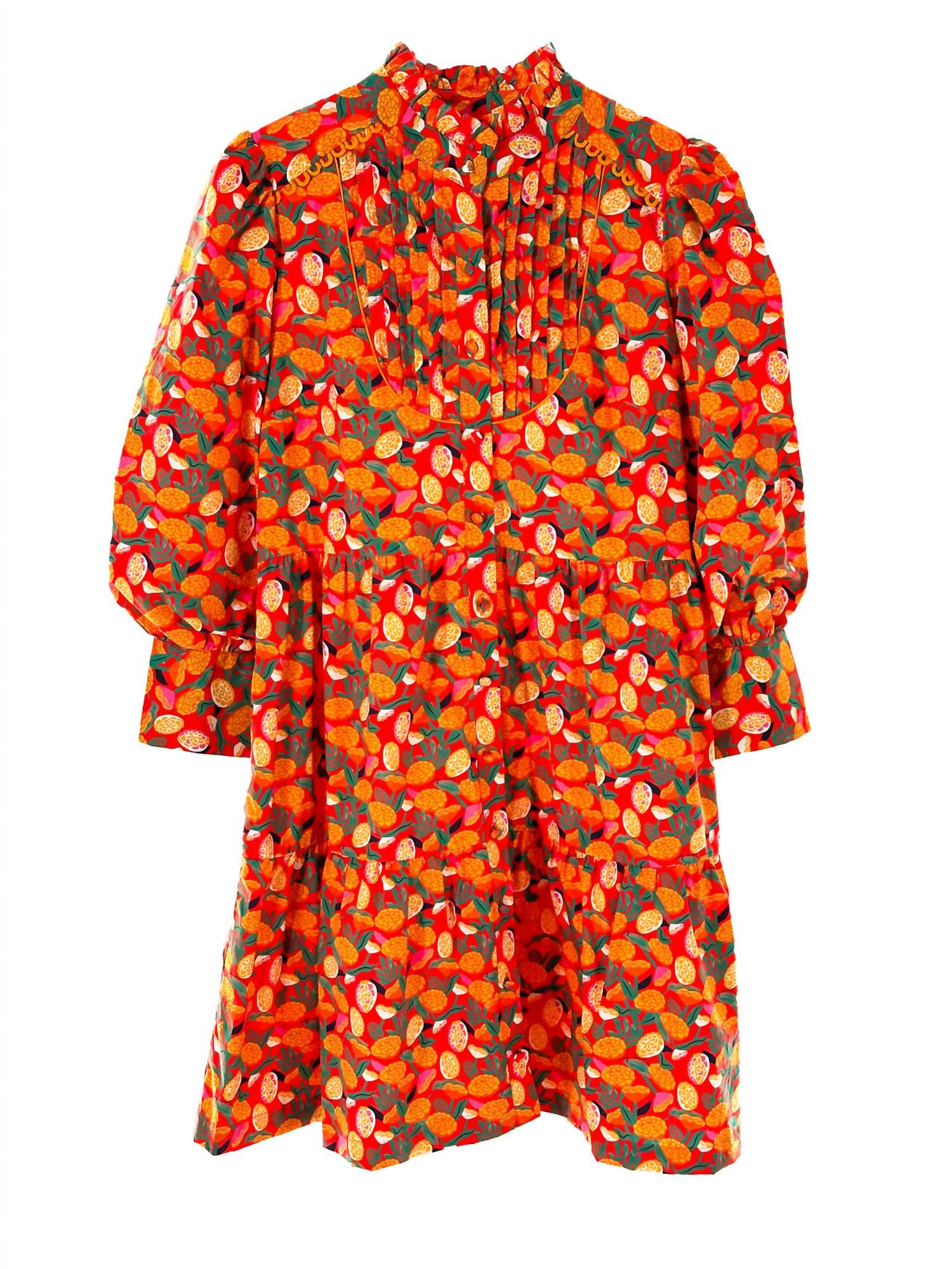 

Платье Julia в оранжевом цвете Multi EMILY LOVELOCK