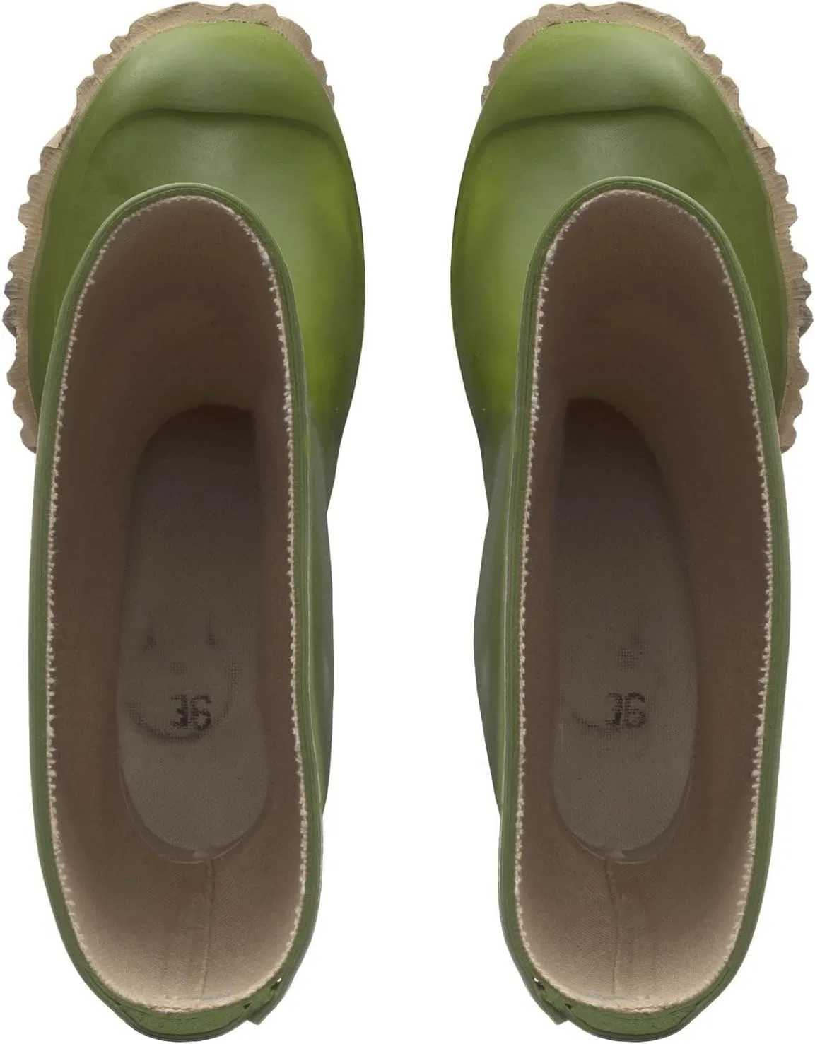 Резиновые ботинки SUPERGA Padus 7266 до колена, Green — фото 4