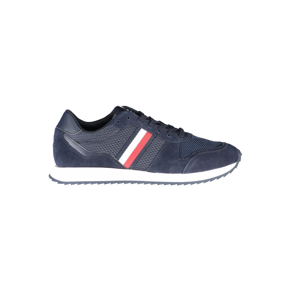 

Синие мужские кроссовки из полиэстера Tommy Hilfiger