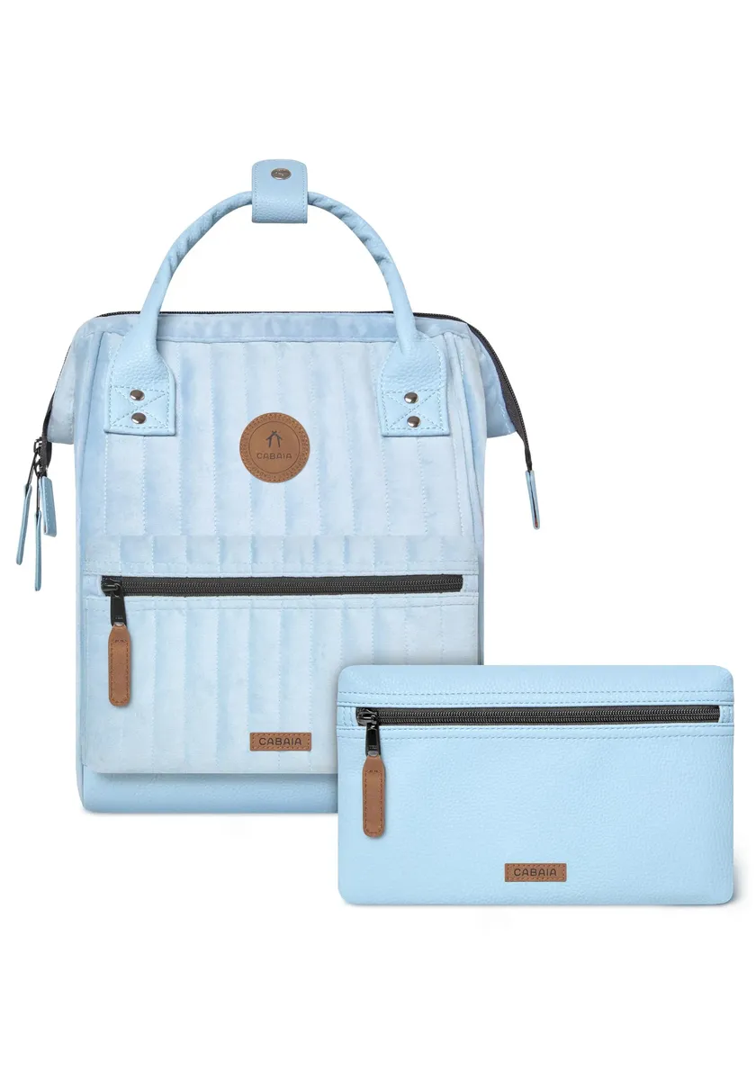 

Рюкзак CABAIA "Adventurer S Quilted", стеганый рюкзак со сменными передними карманами, синий