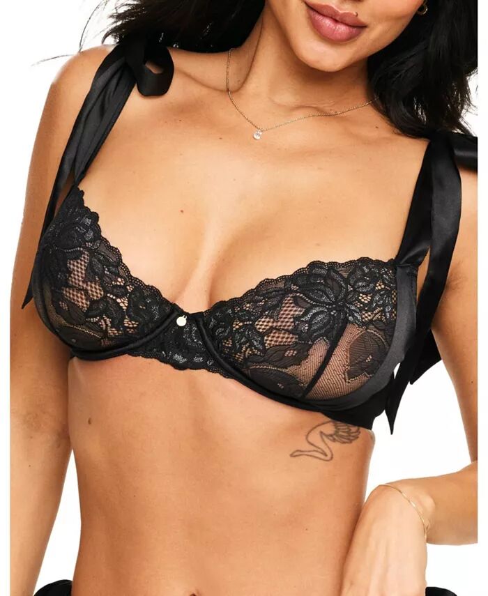 

Женский бюстгальтер Moxie без подкладки Demi Adore Me, черный