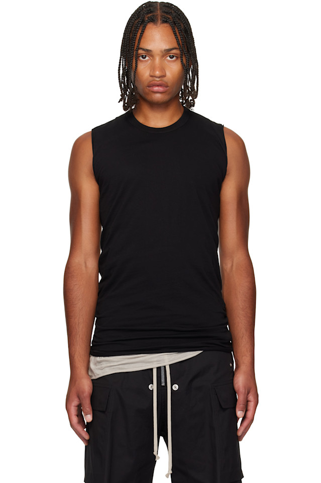 

Базовая майка без рукавов Concordian Rick Owens, черный