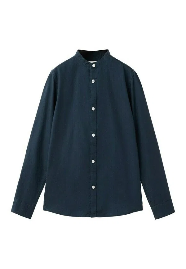 Детская рубашка Mango Kids, Dark Blue — фото 2