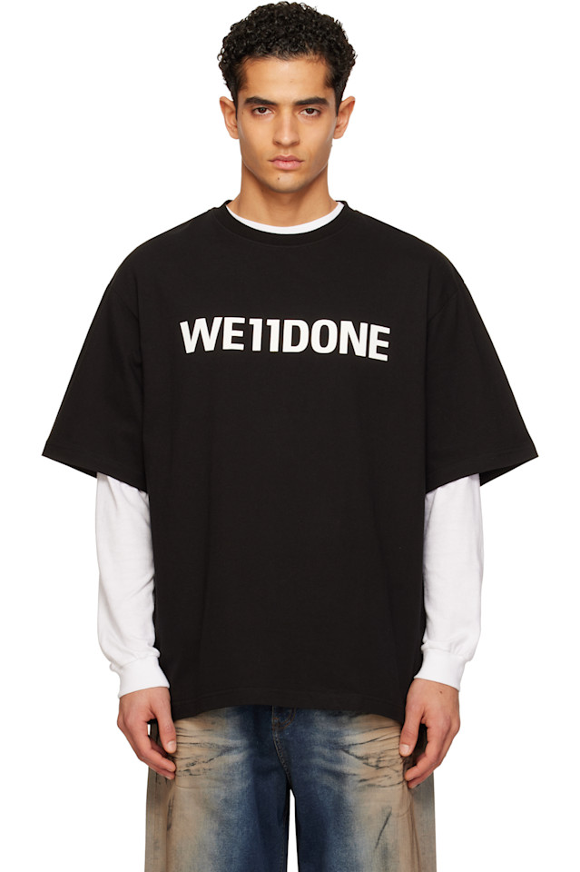 

Футболка 'We11Done', черный