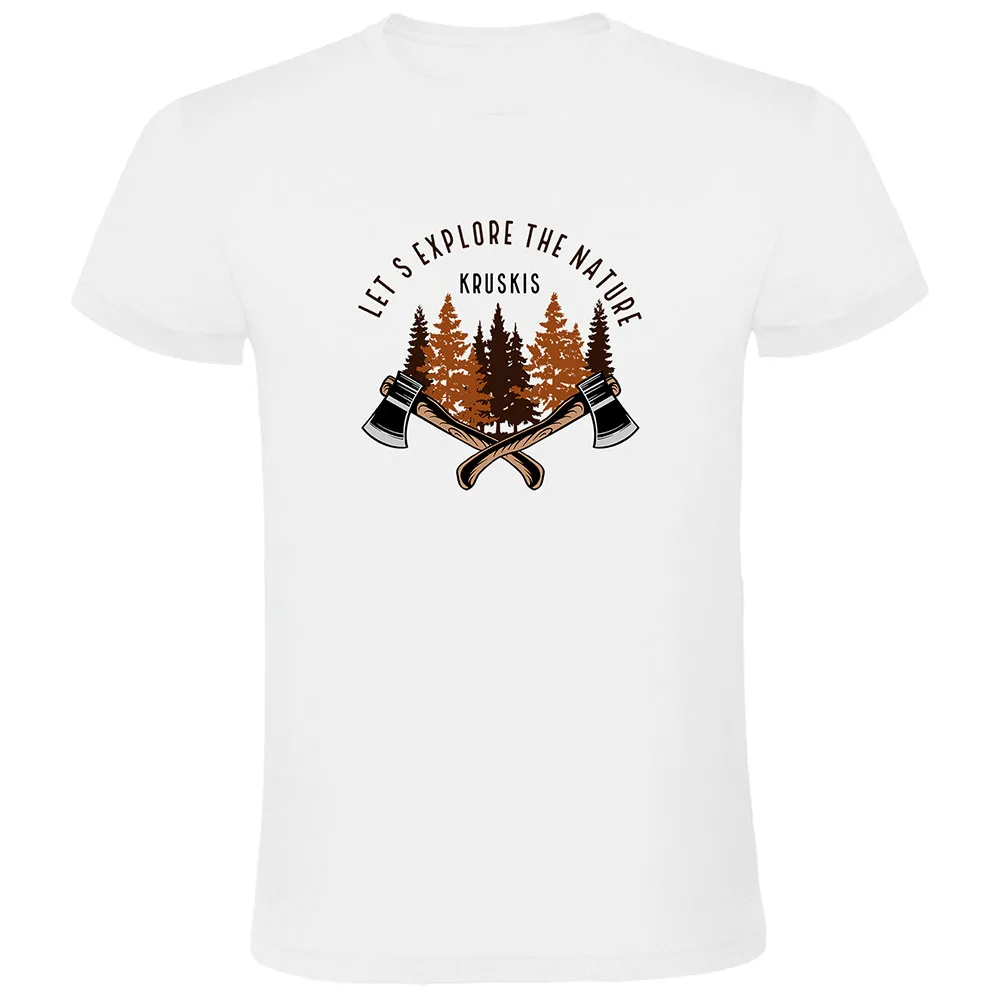

Футболка с коротким рукавом Kruskis Explore Nature, белый