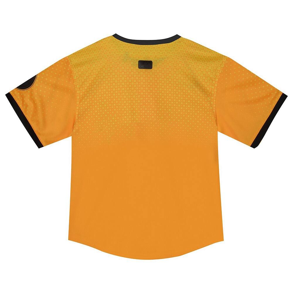 Желтая майка Nike Pittsburgh Pirates City Connect Limited для малышей, цвет Pir Gold — фото 4