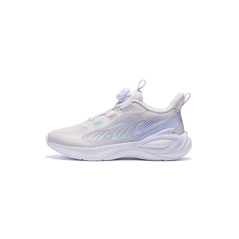 

Wing 1.0 амортизирующие, износостойкие детские беговые кроссовки purple pink blue 361°KIDS, розовый