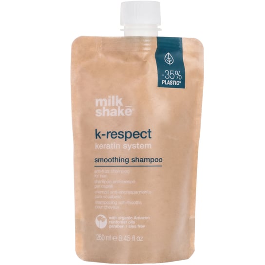 

Мл разглаживающий шампунь для всех типов волос Milk Shake K-Respect Keratin System Smoothing Shampoo 250