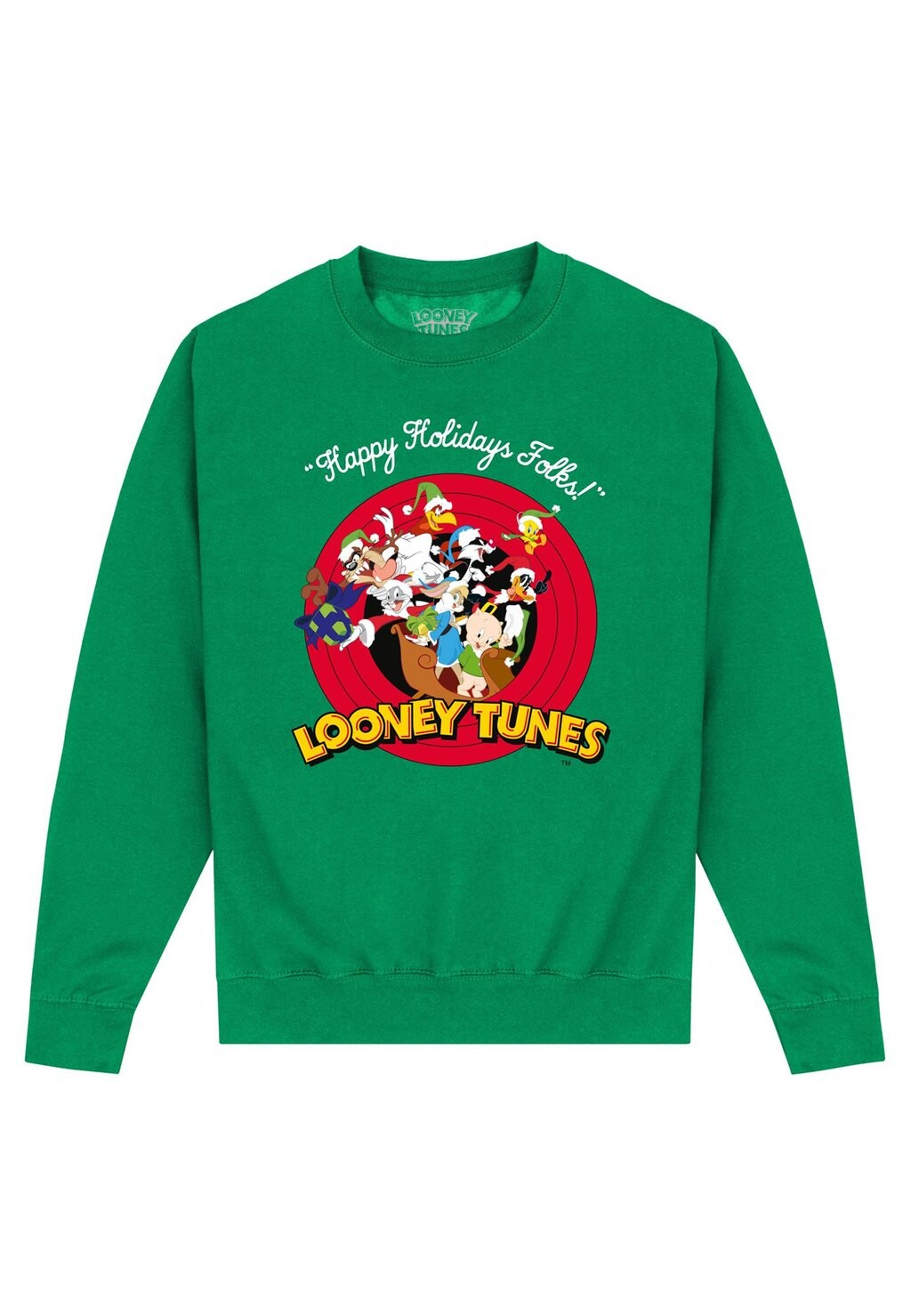 

Толстовка LOONEY TUNES CHRISTMAS Henry Tiger, зеленый