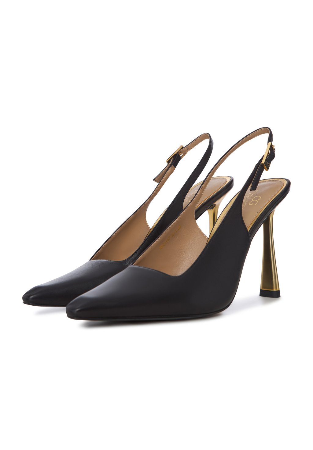 Классические туфли на каблуке High heels Cesare Gaspari, черный — фото 3