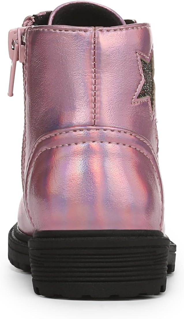 Blowfish Malibu детские оксфорды Rena-ti для девочек, Fuchsia Pink/Rainbow Glitter — фото 3