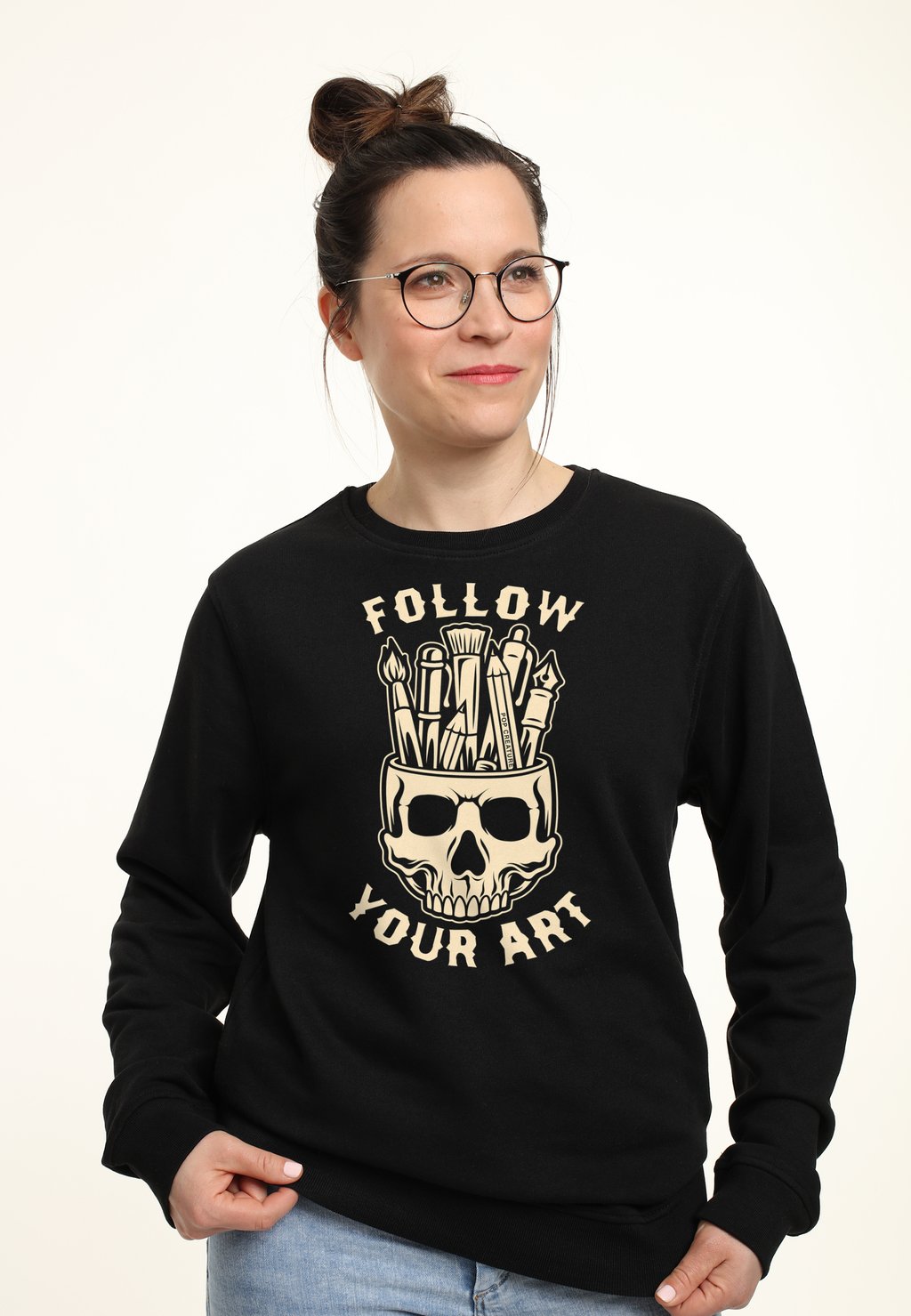 

Толстовка POP CREATURE FOLLOW YOUR ART Henry Tiger, черный