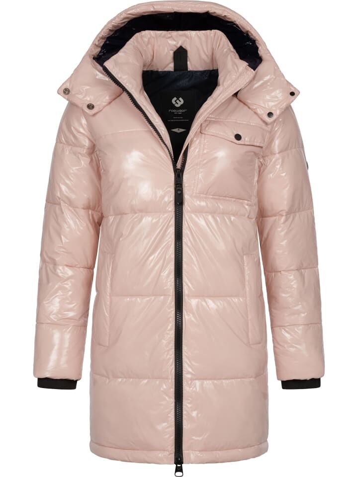 

Пуховик ragwear Roobie Long, цвет light pink