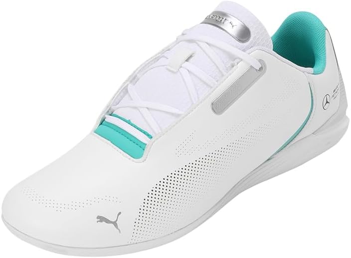 

Мужские низкие кроссовки PUMA, белый/зеленый