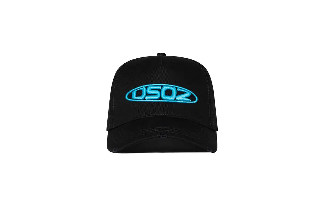

DSQUARED 2 Вышитая бейсболка, Black